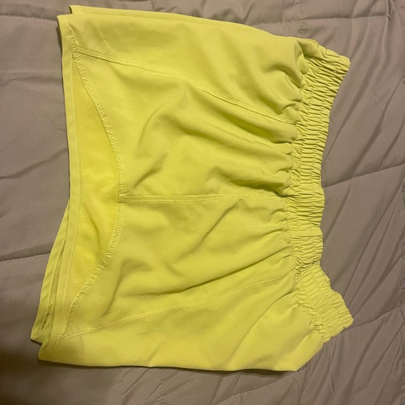 Woman’s bright neon green workout shorts - Picture 6 of 6